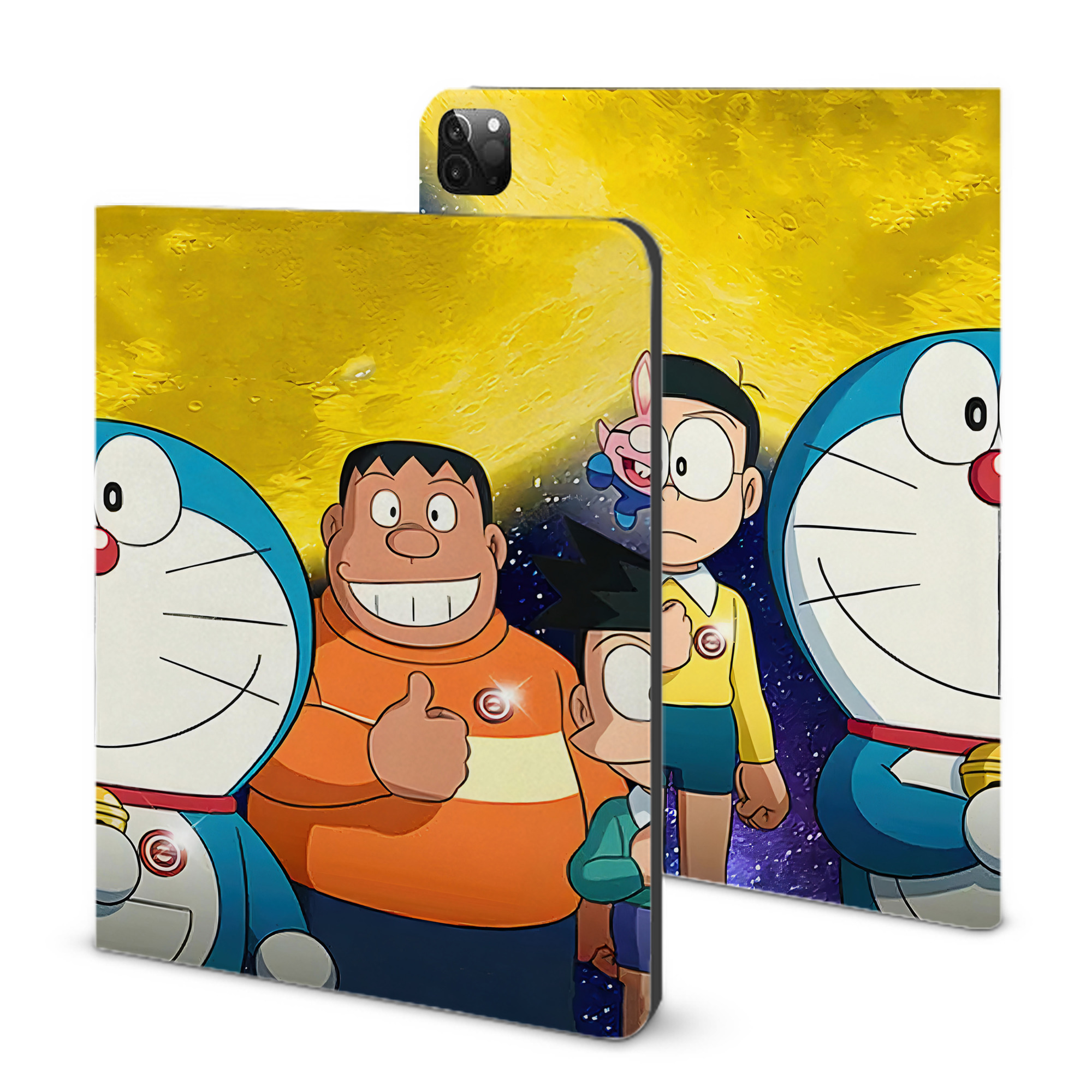 （画像用） ドラえもん Doraemon IPadケース ペンホルダー付き ブックスタイルデザイン